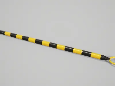 Traffic Cones  Low-poly 3D model