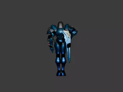 Pharah Overwatch 3D Model 3D model