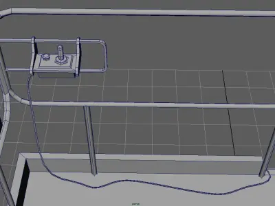 Scissor Lift - HQ Low-poly 3D model