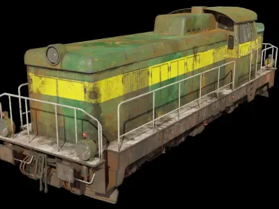 Locomotive SM42 3D model