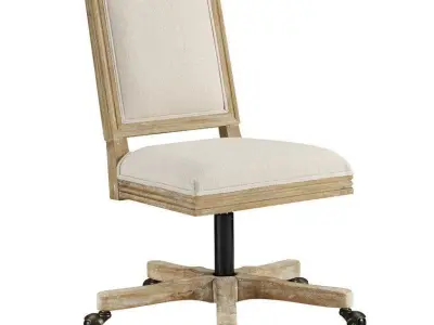 Humboldt Upholstered Task Chair 3D model