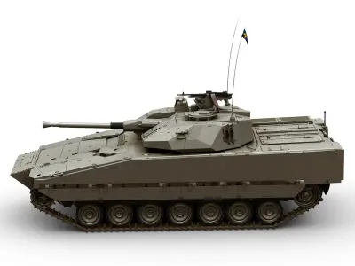 Improved CV-90 3D model