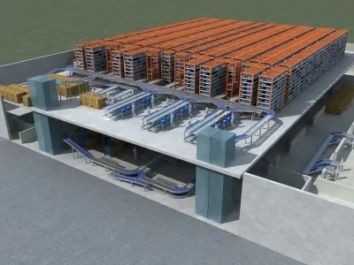  Warehouse 2 3D model