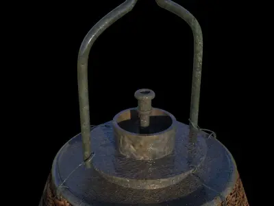 Bomb Rigged Low-poly 3D model Free low-poly 3D model