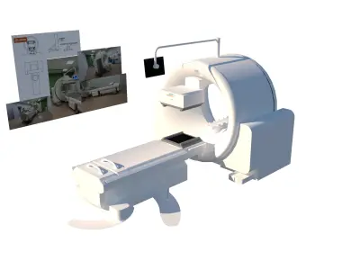 gamma camara tomografo 3D model