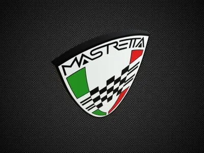 mastretta logo 3D model
