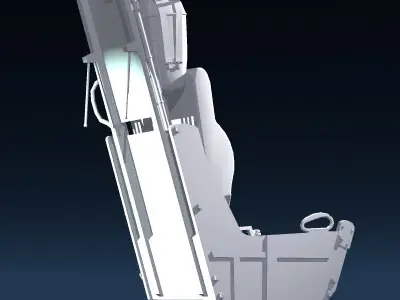Ejection seat 3D model purchase