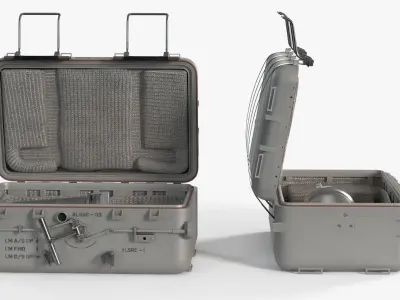  Apollo Sample Canister Housed in Protect Case 