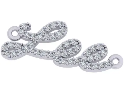 Lee Name Pendent 3D print model purchase
