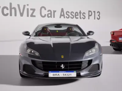 ArchViz Car Assets P13 - Unreal Engine 5 3D model