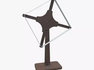 Medieval Skeiner  Low-poly 3D model