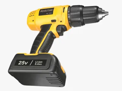Cordless Drill 01 Concept  3D model
