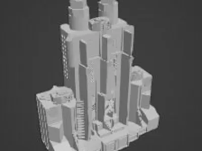 castle Free 3D model buy