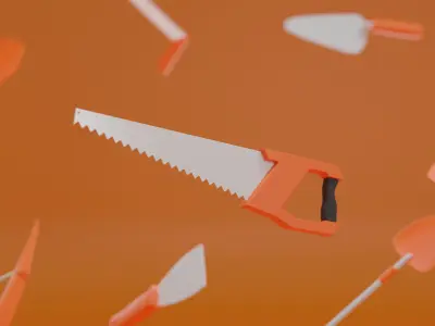 3d construction equipment Free 3D model