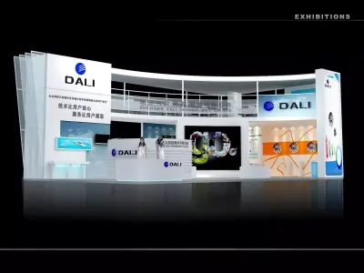 Exhibition - Area - 9X15-3DMAX2010-03 3D model