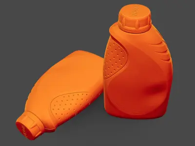 Transmission Fluid Bottle 3D model purchase