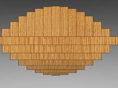 Furniture Design Concept wood modern table Free 3D model