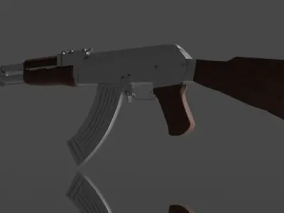AK47 Rifle 3D model