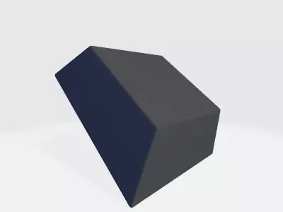 Military Head Components Button Low-poly 3D model