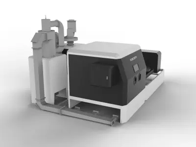 Blasting Machine 3D model