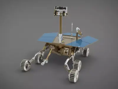Mars Rovers 3D print model