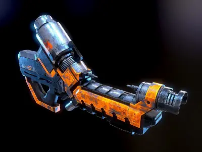 M451Firestorm Mass Effect 3D model