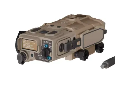 Rangefinder Maztech X4-LRF Low-poly 3D model