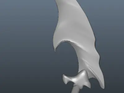 Bone Sword 3D model purchase