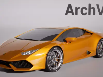 ArchViz Car Assets P19 - Unreal Engine 5 3D model