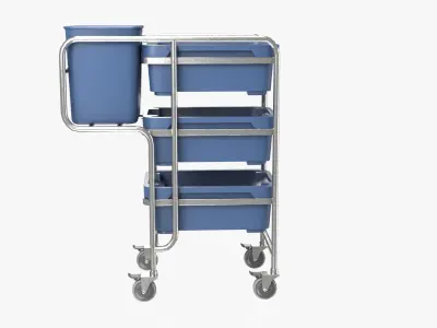 Collection Trolley 3D model