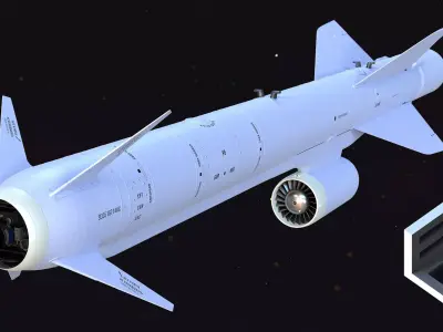 Kh-59ME Cruise Missile  3D model