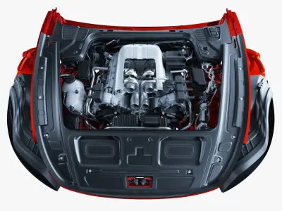  Car Engine 2025 v2 