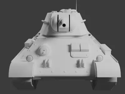 Tank t-34 3D model