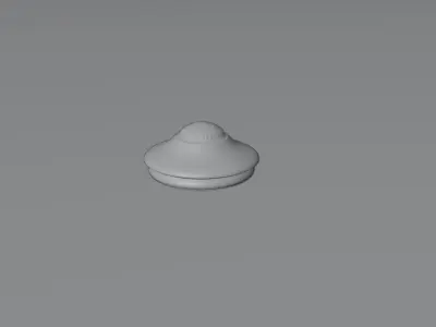 UFO - SpaceShip Free low-poly 3D model
