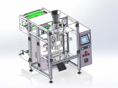 Packing Machine MZ320 3D model