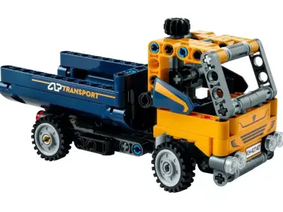 PixelBricks3D - LEGO Dump Truck  3D print model