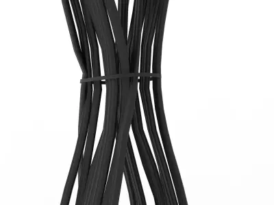 Power Cable Low-poly 3D model