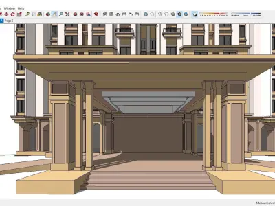 Sketchup Tower C6 3D model