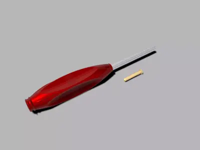 screwdriver 3D model 5
