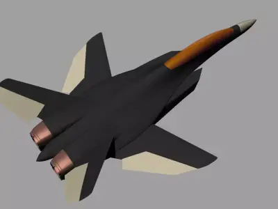 X-form fighter 3D model