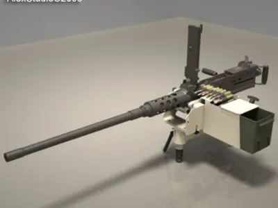  M2HB .50cal machinegun 