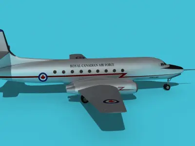 Avro Canada C-102 Jetliner V02 3D model