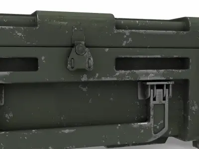 Military crate 44 3D model