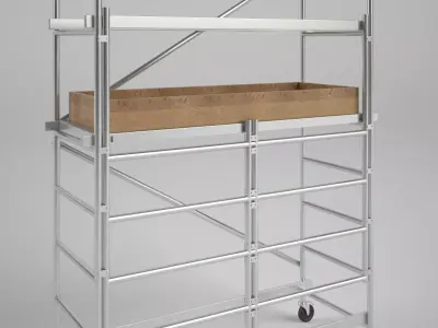  Scaffold Tower 2 3D model