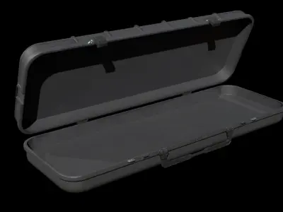Large weapon case Low-poly 3D model