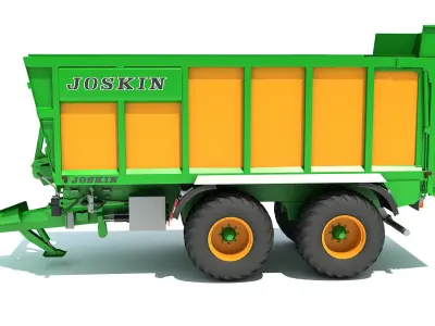 Joskin Farm Trailer 3D model