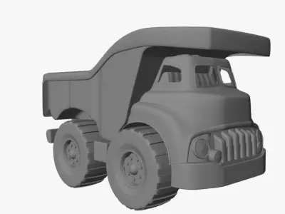 Truck Toy 3D Print model 3D model