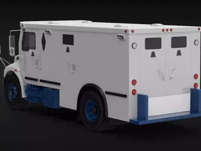Armored Truck 3D model purchase