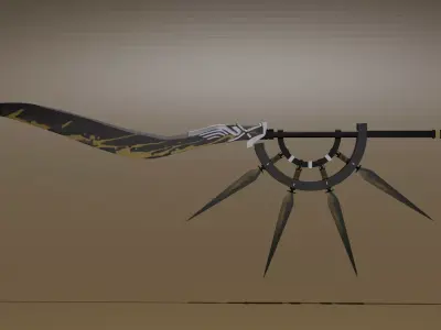 Thorns Sword 3D model