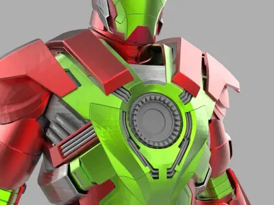 Iron Man Heartbreaker  3D model